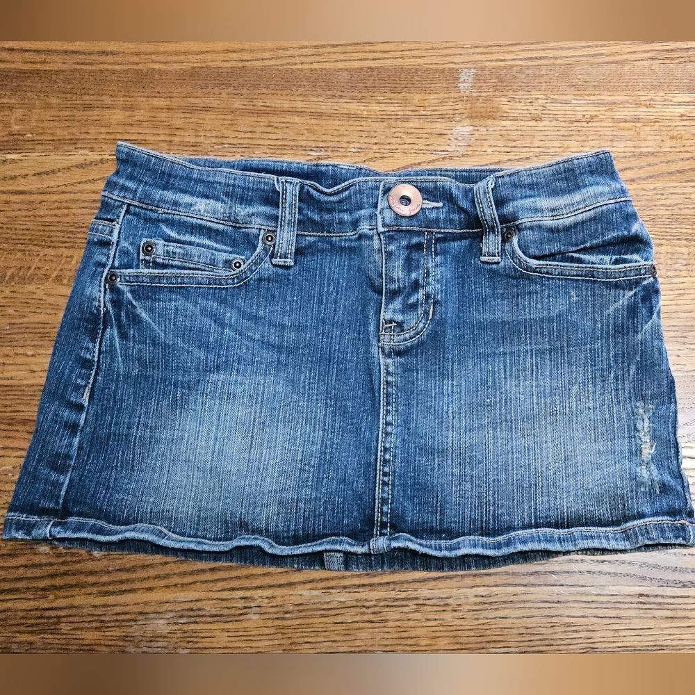 D'aim Jeane It's Different Micro Mini Skirt Womans Size S